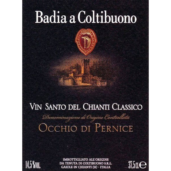 Badia a Coltibuono Vin Santo del Chianti Classico Occhio di Pernice